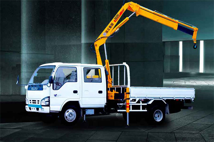 XCMG Official 8 Ton New Articulated Telescopic Boom Mobile Knuckle Cranes SQ8ZK3Q Price